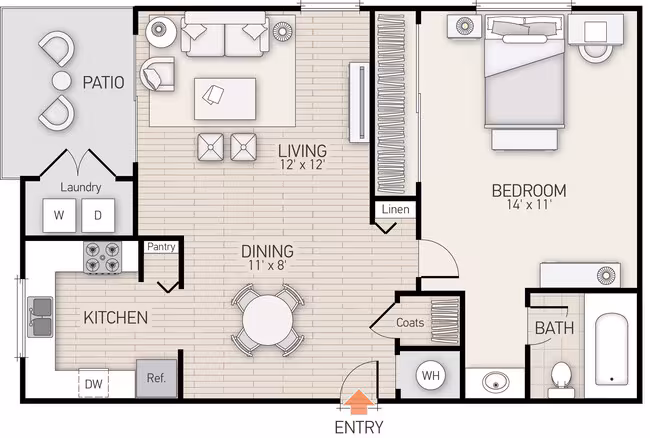 Unit 171 386 floor plan